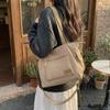 Nylon Tote Bag Women Casual Shoulder Bag with Zipper Pocket for Daily Use