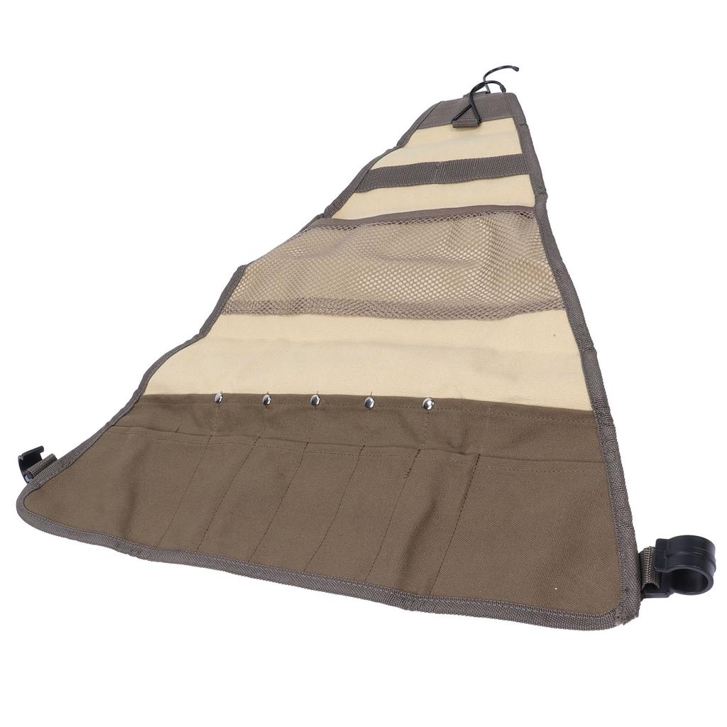 Outdoor Hanging Bag Portable Triangular Outdoor Picnic Camping Tableware Hanging Cookware Storage Bag