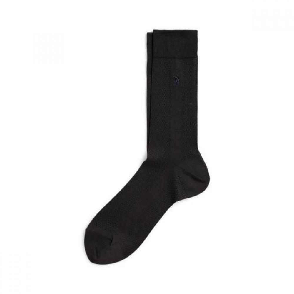 Polo Ralph Lauren Men S Textured Cotton Blend dreSS SockS mapohoS03421140020 ONE