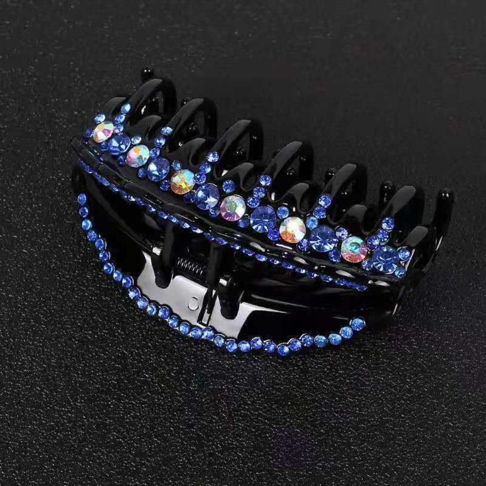 Fixing Ladies Hair Crystal Hair Clip Big Hairpin New Hair Accessories  Women Girls