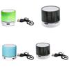 Portable Mini Cracked Bluetooth Speaker With Led Light Wireless Speaker Gift Car Home Outdoor