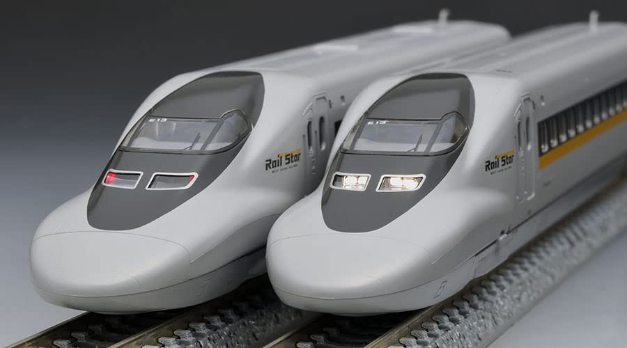 TOMIX N gauge JR 700 7000 series Sanyo Shinkansen Hikari Rail Star set 98769 Railway model train Light blue