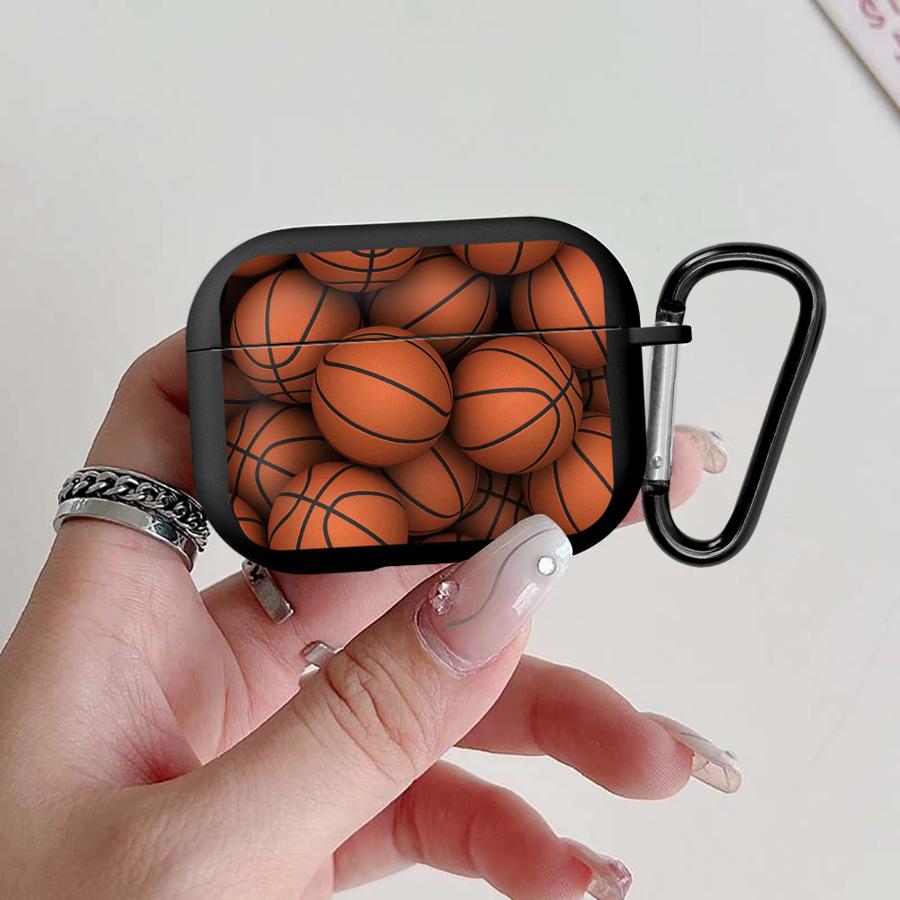 

Case For Airpods 3 2 1 4 Pro Pro2 Pro3 Earphone Cases Cover Football Basketball Airpods 4
