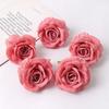 2/5 ks 10cm Umělé růže Hedvábné květinové hlavy Simulovaná květina Domácí pokojová dekorace Svatba Dekorace DIY Věncové doplňky