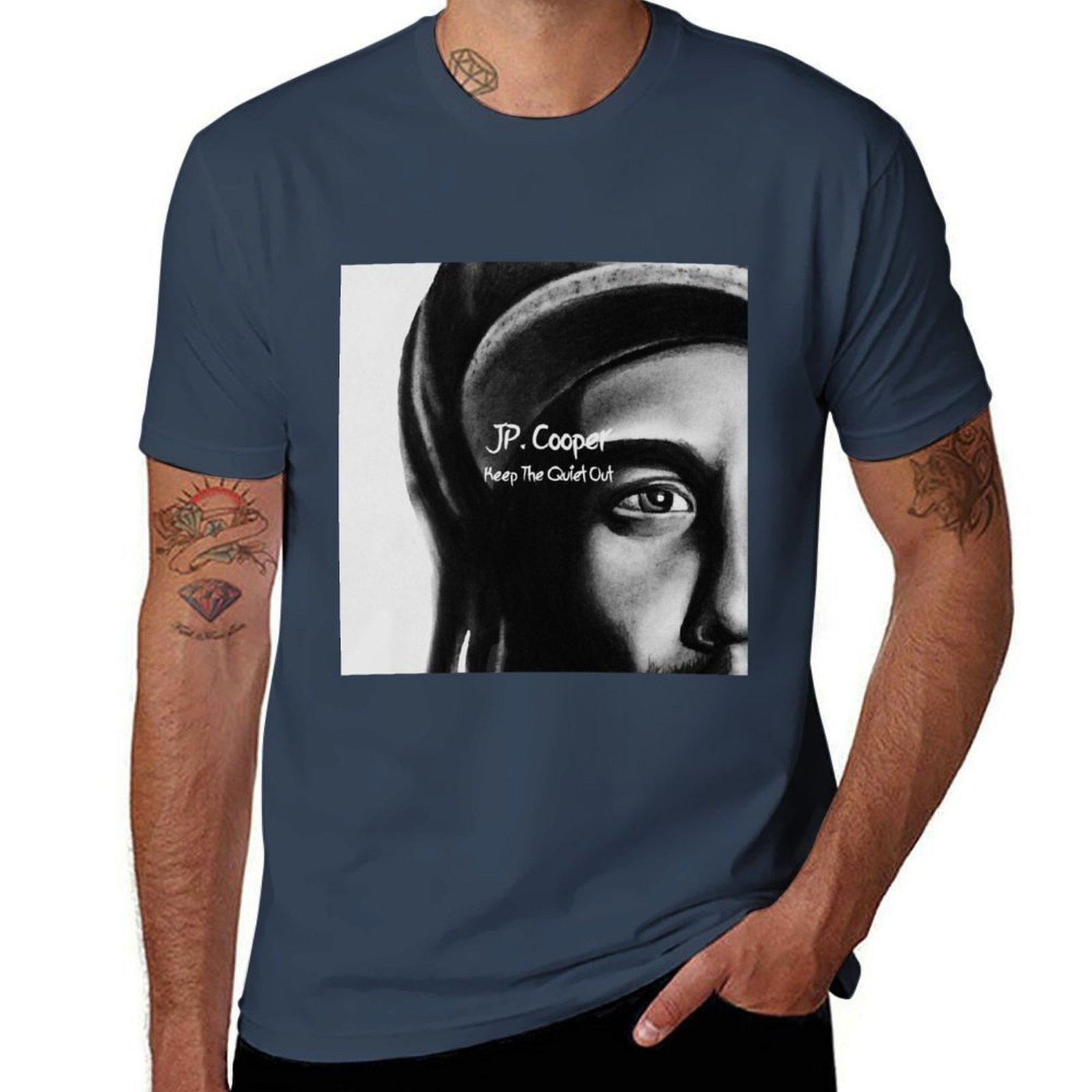 Keep The Quiet Out Of Jp Cooper Tshirt Gym Exercise Short Sleeve Tshirt S