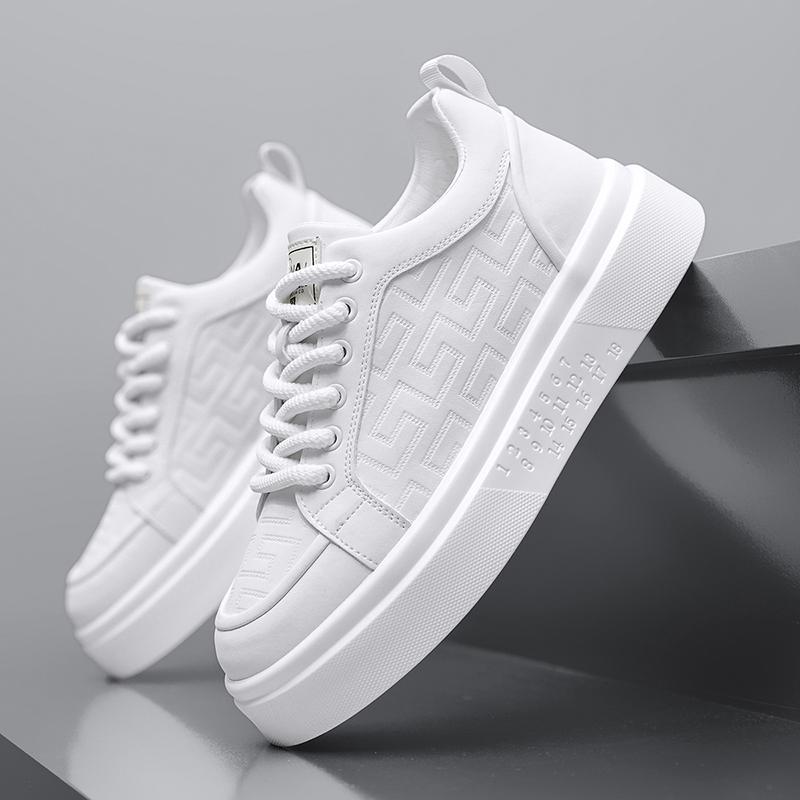 Leder Herren Freizeitschuhe Schnürschuhe Herren Sportschuhe Atmungsaktive Freizeitschuhe Leichte Bequeme Atmungsaktive Wanderschuhe