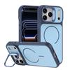Applicable To IPhone17Pro Contrasting Color Skin Feeling Mobile Phone Case Apple 16 Lens Holder Case 15 Magnetic Charging Anti-drop
