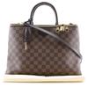 Louis Vuitton Brompton Handbag N41582 2WAYShoulder Brown Damier Canvas Women Used