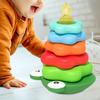 Stacking Blocks Tower Frog Tumbler Toy for Children Preschool Boys