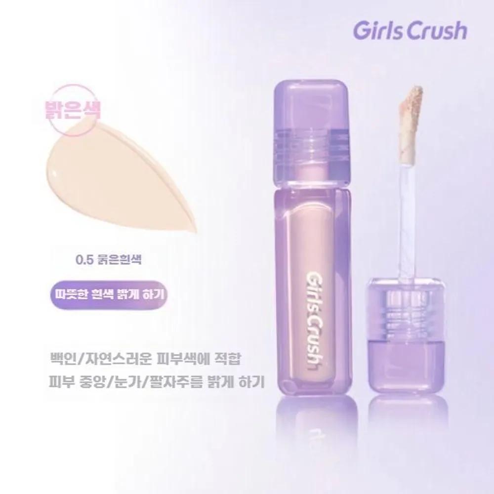 

Girlscrush Professional Water Velvet Liquid Concealer 01 Bright White