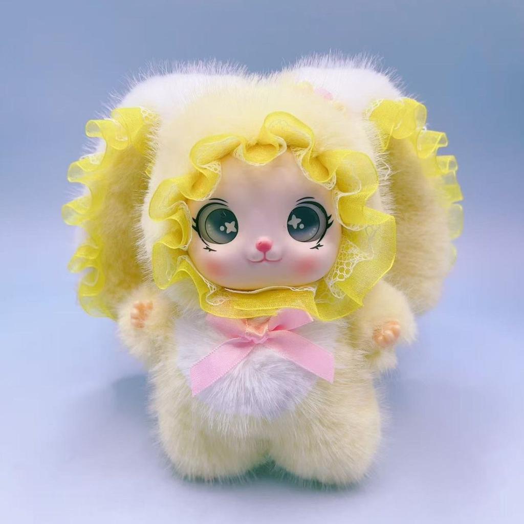 2026 Trendy Plush Pendant Rabbit - Trendsetting Couple Cartoon Cute Big-Eared Rabbit Delicate Doll High