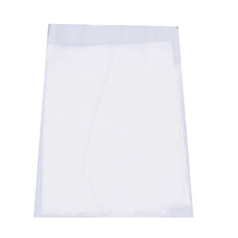 Milky White 100-Pack Disposable Plastic Apron Thickened Disposable Apron Lobster Hot Pot Waterproof And Anti-Fouling