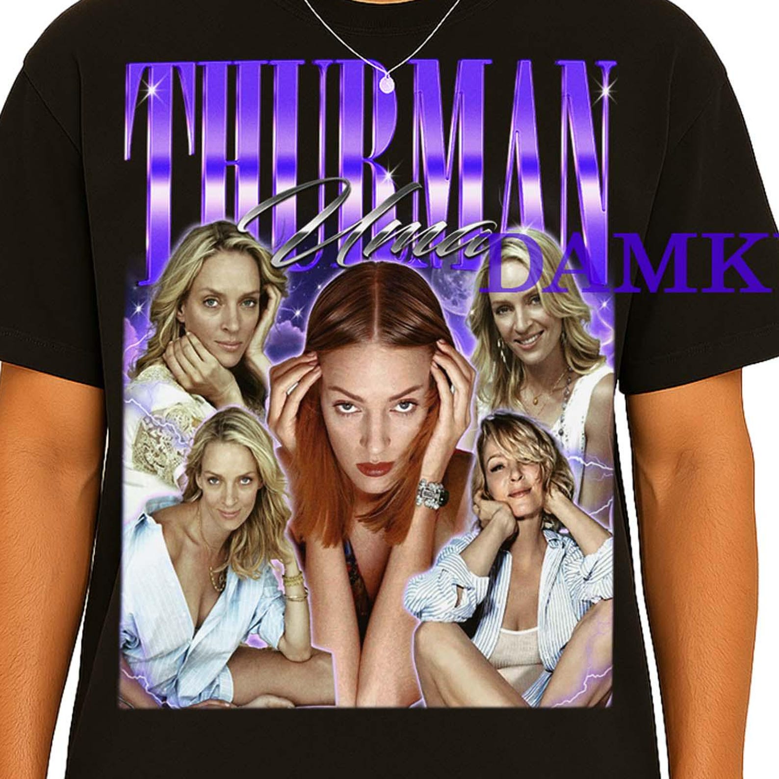 Uma Thurman Shirt, Uma Thurman Retro Tshirt, Uma Thurman Fan Tees, Uma Thurman T-shirt, Uma Thurman Merch Gift, Kill Bill Uma Thurman Tee XL