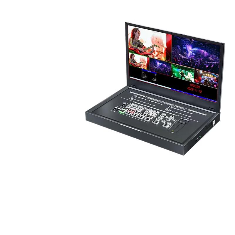 

DeviceWell HDS9135 5-Channel Live Broadcast Switcher with 15.6-inch Monitor (CN version)