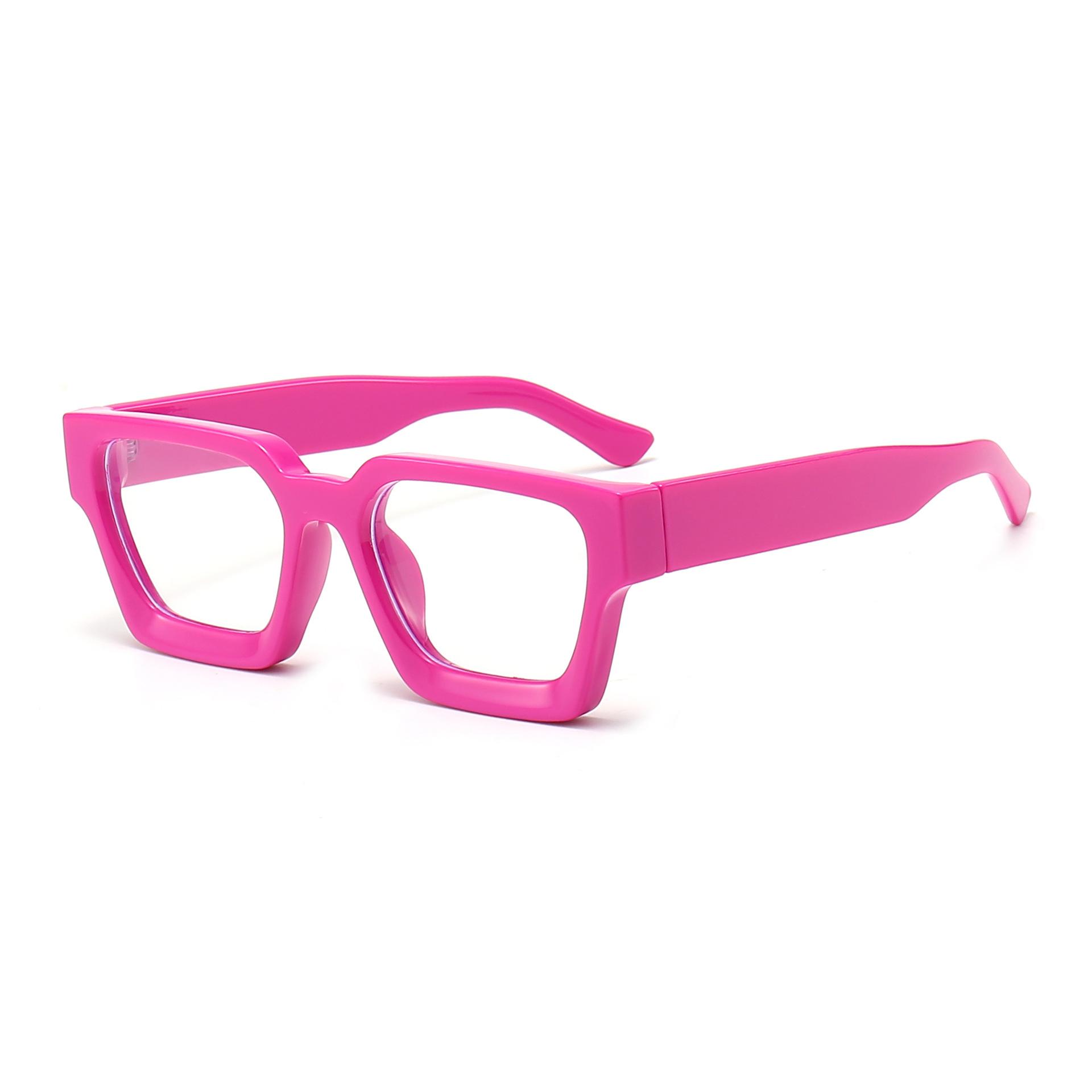

Square Glasses for Women Fashion Oversized Clear Lens Vintage Big Frame Computer Goggles Eyewear Oculos