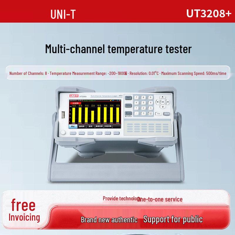 

UNI-T UT3208+ Multi-Channel Temperature Tester and Scanner