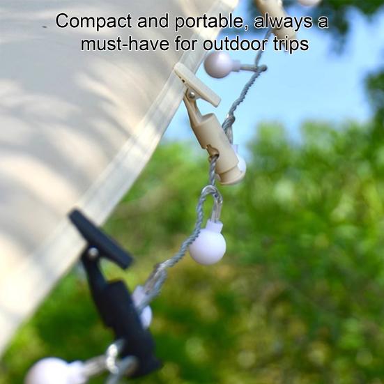 1/5Pcs Outdoor Clothesline Positioning Clip Portable Underwear Socks Laundry Clothes Peg Clothespin Mini Multi-function Camping Windproof Clip