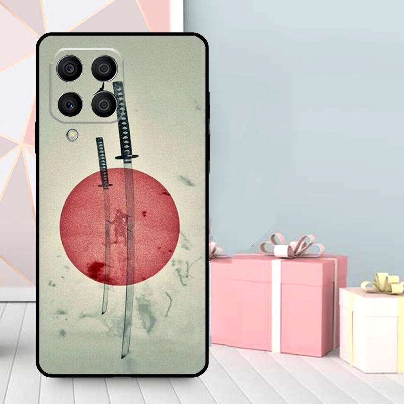 Japan Samurai Ninja Ronin Hülle Für Samsung Galaxy M06 M11 M31 M14 M34 M54 M12 M32 M52 M15 M13 M16 M36 M56 M53 M35 M55