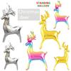 Baloane Culoare Căprioară Multicolor Animal Vertical Baloane Folie Jucării Gonflabile Copii Cerb Petrecere Crăciun Decor An Nou