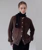 Deolil Mohair Vintage Puff Cardigan_Brown