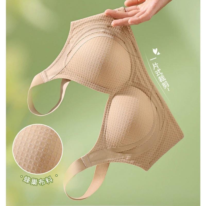 Women S Seamless Thin Push Up Bra For Large Bust Side Support Bra