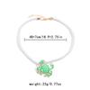 Colorful Enamel Crab Pendant Necklaces for Women Fashion Ocean Style Exaggerated Charm Choker Necklace Vacation Jewelry Gift