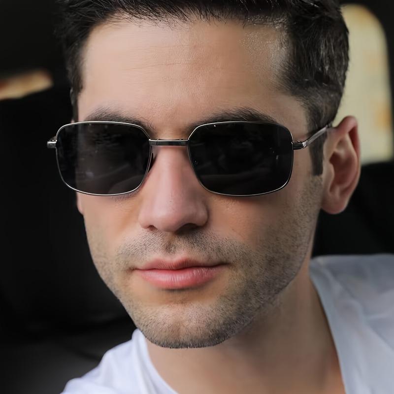 New Square Rimless Fashion Glasses for Women Men Fashion Shades for Unisex