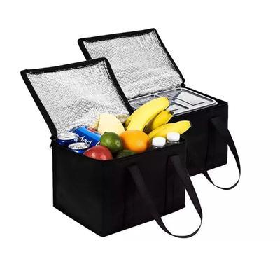 Bärbar kylväska för lunch Vikbar isolering Picknick Kylklamp Mat Termisk väska Dryckeshållare Isolerade väskor Matleveransväska