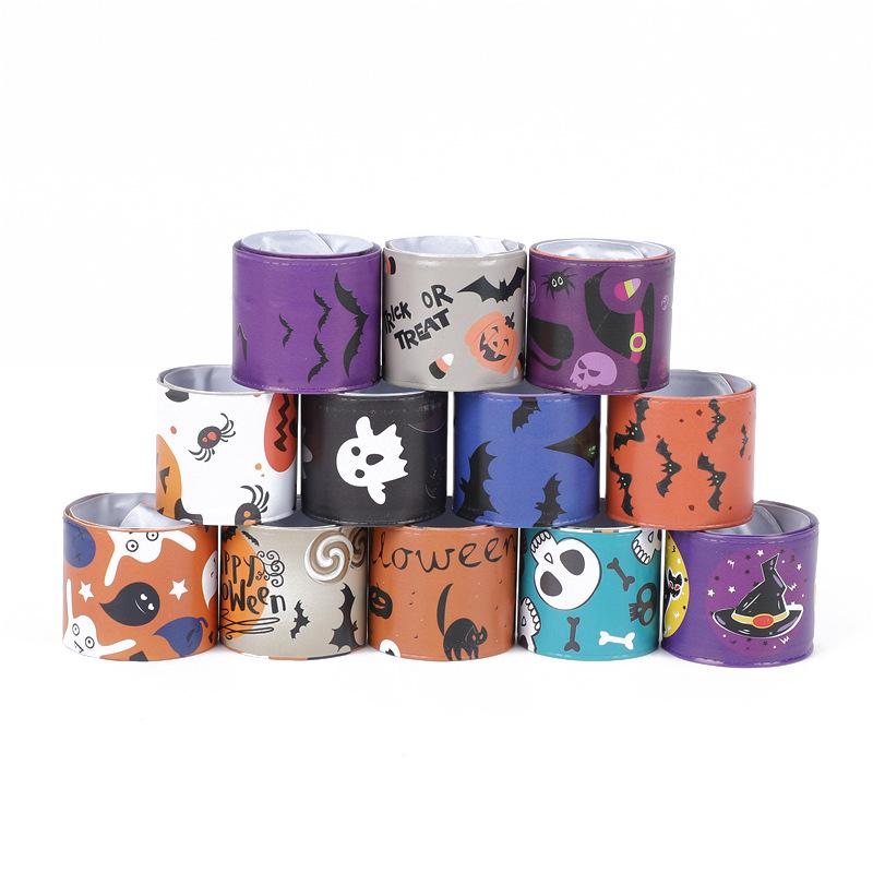 Halloween Ghost Festival Children's Slap Bracelet and Clapping Hands Party Decoration
