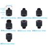 2x 3/8 To M6 M8 M10 M12 Camera Screw Tripod Base Connection Fixed Mount Conversion Screw Tripod Photography Accessories