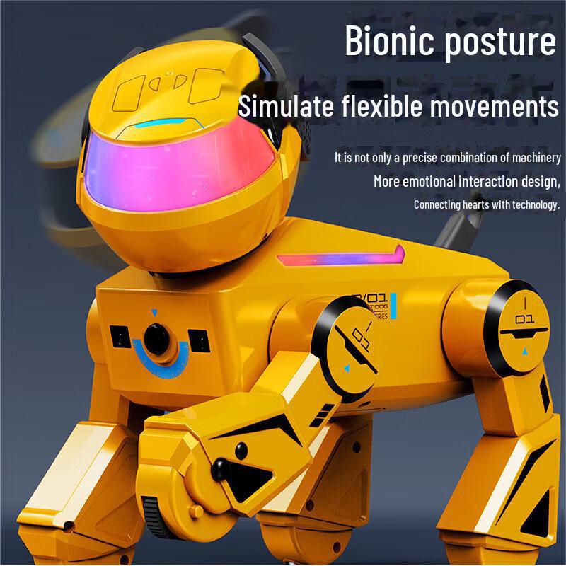 "Smart Educational Robot Dog Toy for Boys, Ages 1-3: Perfect New Year Gift"