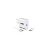 Chargeur Secteur USB-C - Urban Factory - CYCLEE - 65 W - Eco-conçu - Blanc