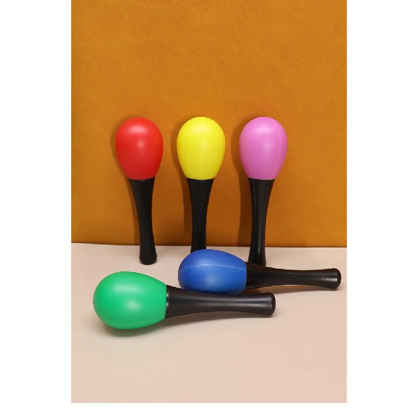 2pcs Maraca set of small shakers, Orff percussion instruments, shakers - Christmas KVT party, Halloween event