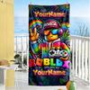 Roblox Customize Text Beach Towel High Absorbency & Quick-Dry Portable for SwimmingBeachCamping Travel Beach AccessoriesGym