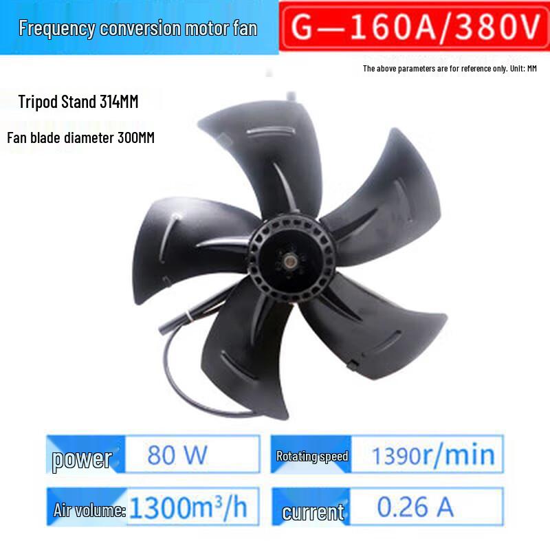 Paipushuo Variable Frequency Motor Cooling Fan