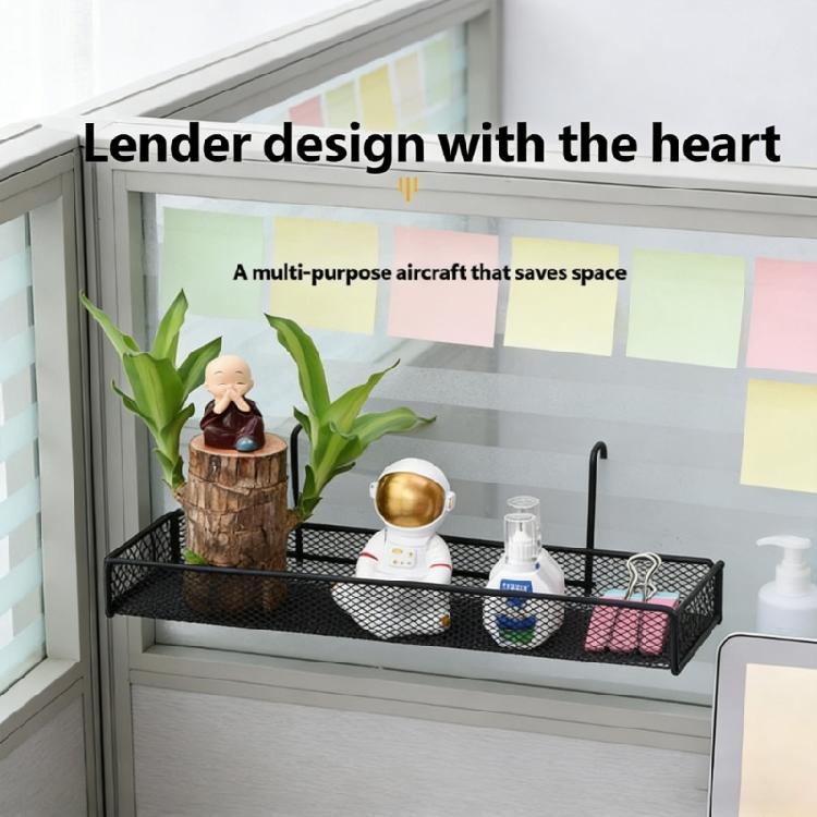 Iron Plant Hanger for Desk Space Efficient Wall Shelf for Succulents Wall Mounted Flowerpot Storage Rack