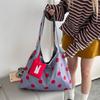 Fashion Polka Dot Crossbody Bag Convenient Lace-up Shoulder Bag  Daily Use
