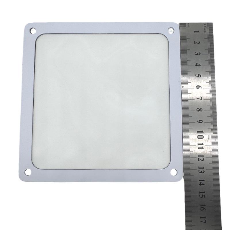 140x140mm Magnetic Dustproof Radiator Mesh with Frame - Reusable PVC/Nylon