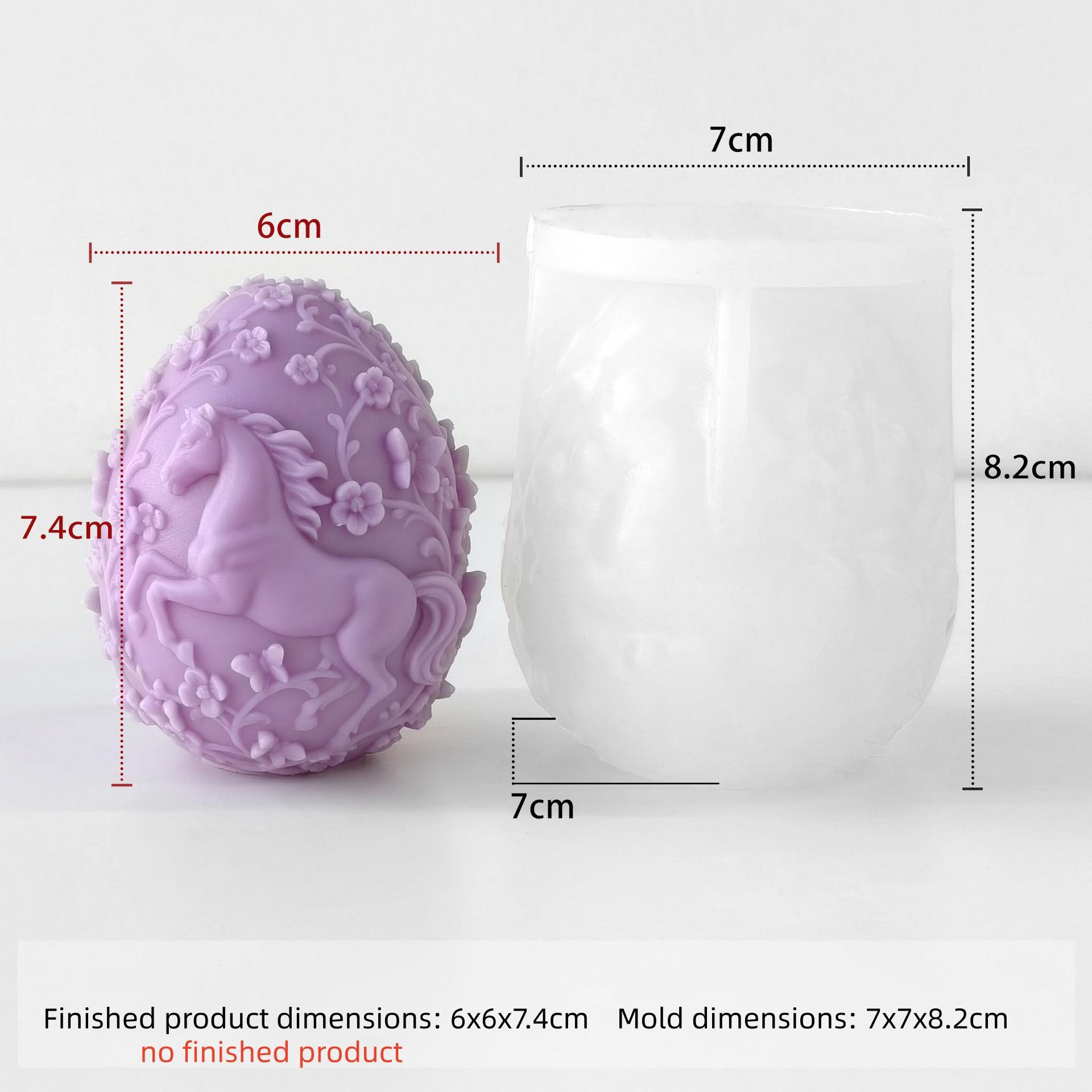 

Diy Scented Mold Versatile Silicone Candle Mold Easter Egg Candle Mold Festive For Candies Festive Treats Crafts