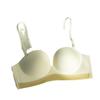 [Brand Genuine] Traceless Smooth-faced Small Breasts Gather Underwear Women's Upper Support Adjustment Type No Steel Ring Girl Bra Cover
