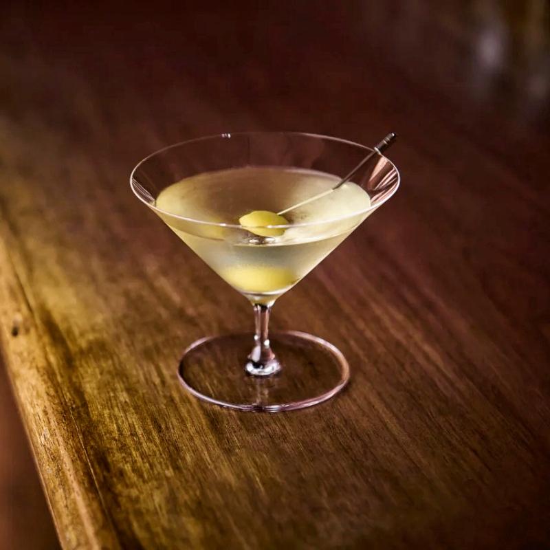 Japanese-Style Low-Foot Small Capacity Triangular Martini Glass Creative Cocktail Glass For Home Bar
