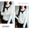 Autumn Style Women's Knit Sweater - Two-Piece Look, Age-Reducing & Loose Fit