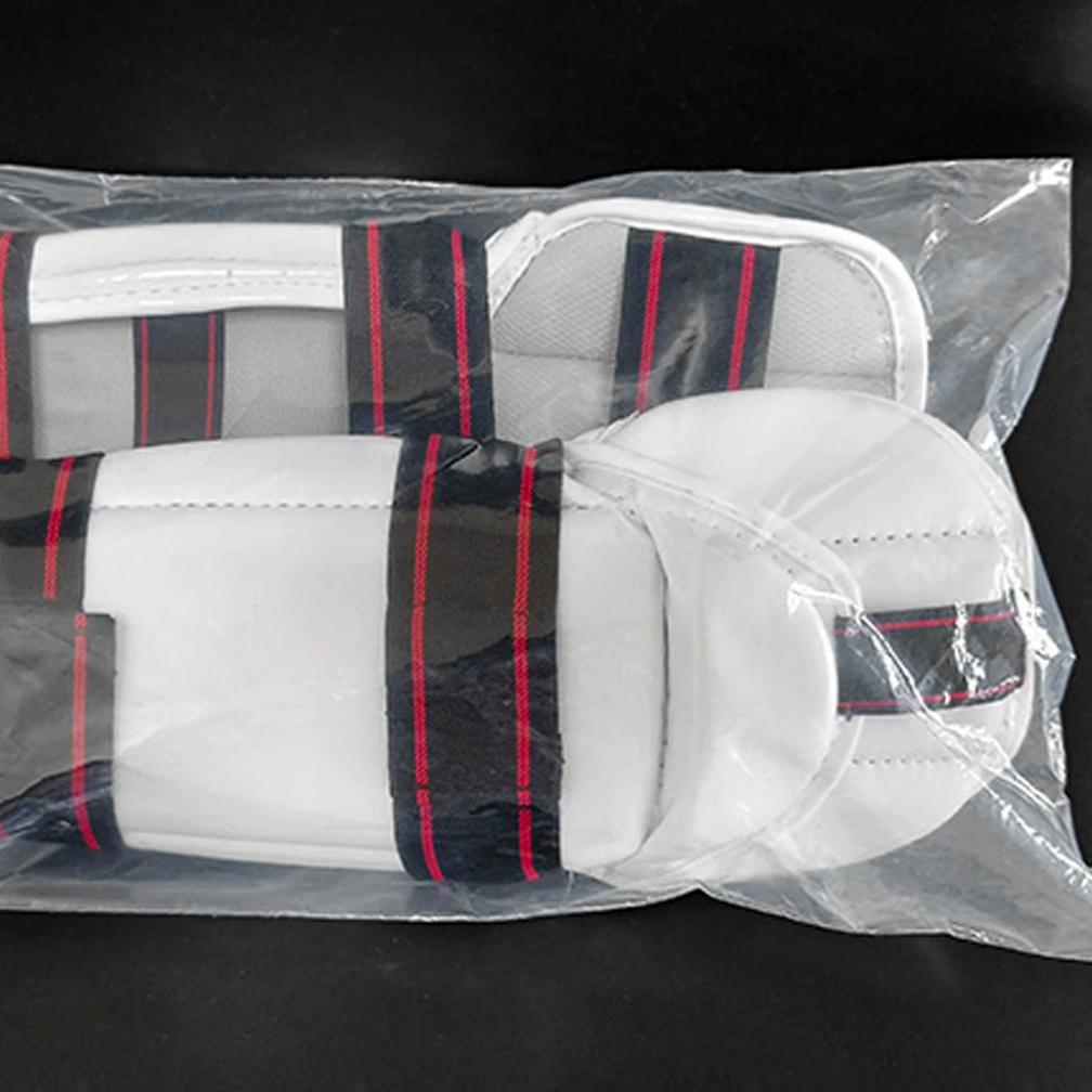 Taekwondo Forearm Guard With Eva Liner Elbow Protective Pads Adjustable Taekwondo Protective Gear For Free Combat Boxing