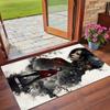 Crystal Velvet Rug Soft Non Slip Indoor Floor Mat Home DecorResident Evil