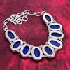 Lapis Lazuli Necklace Handmade Jewelry, 925 Solid Sterling Silver Necklace Adjustable Chain Necklace Antique Gemstone Necklace For Gift