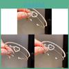 Minimalist Heart Pendant Hand Chain With Rose Gold Plating For Elegant Office Style 2026