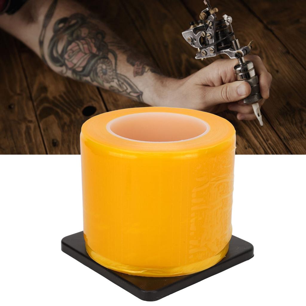 1 Roll 1200 Pcs Barrier Film Disposable Automatic Adsorption Waterproof Tattoo  Ive PE Film Barrier Tape With Base