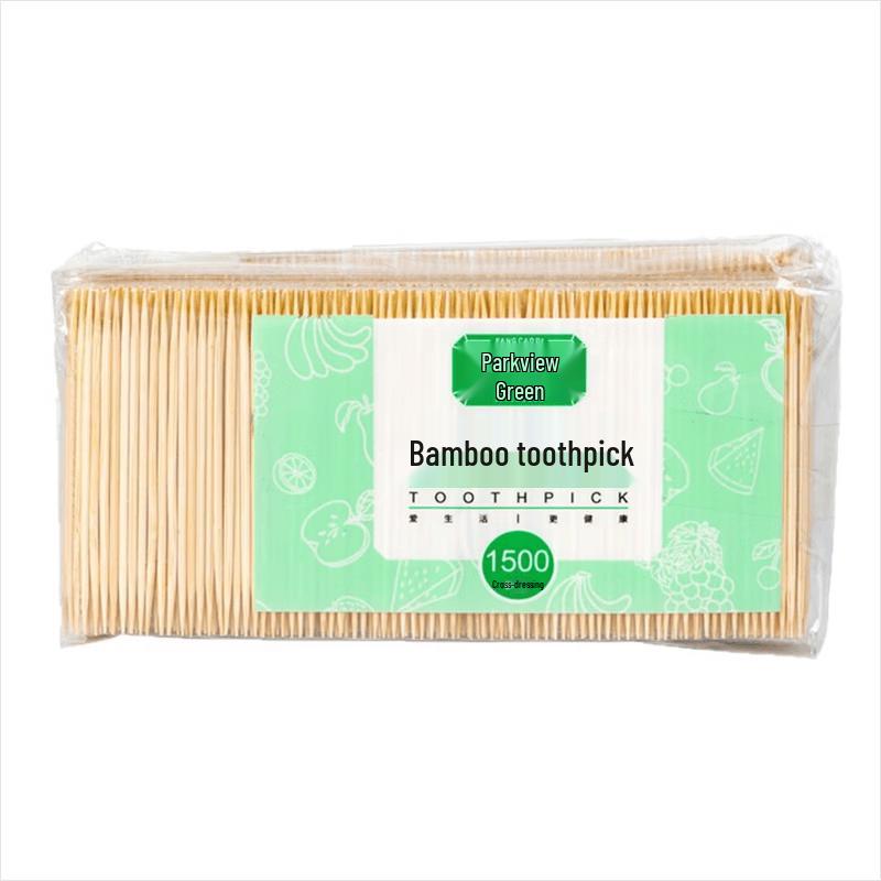 Disposable Double-Headed Bamboo Toothpicks