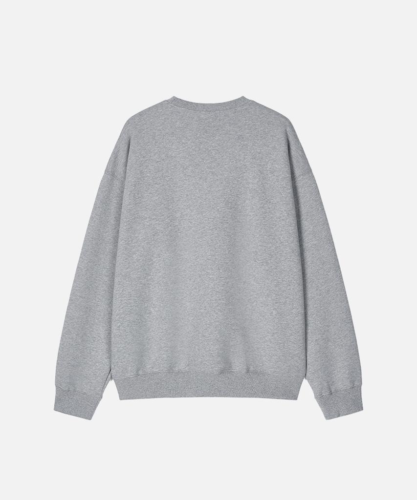 Maenhatanlekojeu Mr Small Arch Logo Crew Neck - Gray
