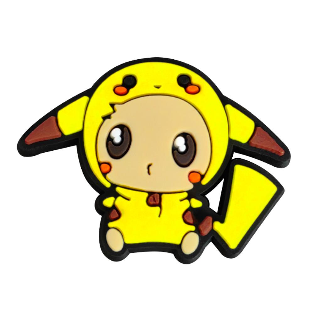 Puha Gumi Pokémon Virágos Klumpa Cipőcsatok